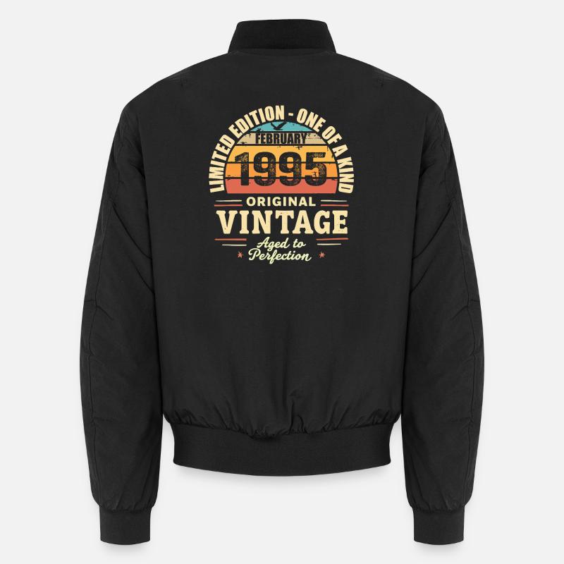 Februar 1995 Geburtstagsgeschenk Februar 1995 Unisex Bomberjacke