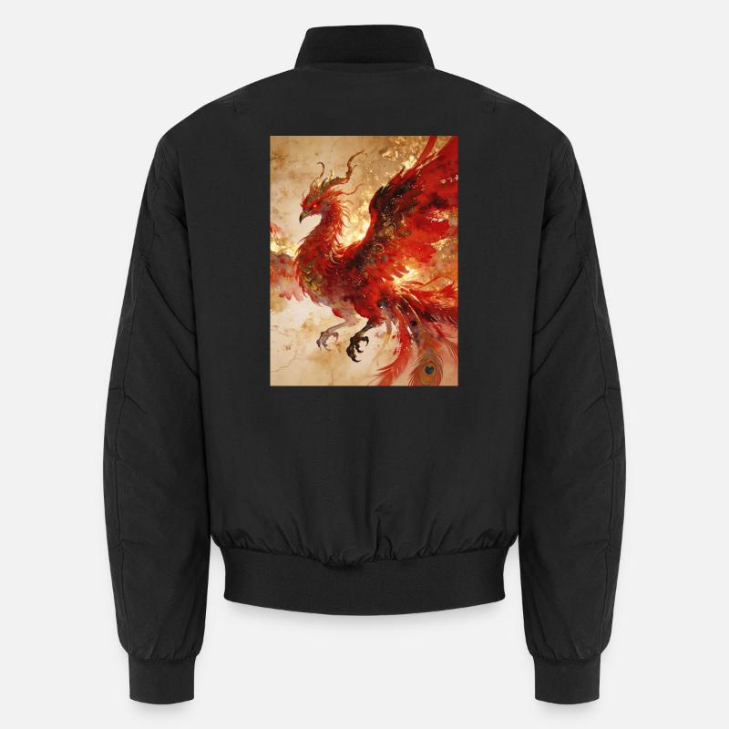Der Sonnenherr: Phönix (Fenghuang) – Harmon Unisex Bomberjacke