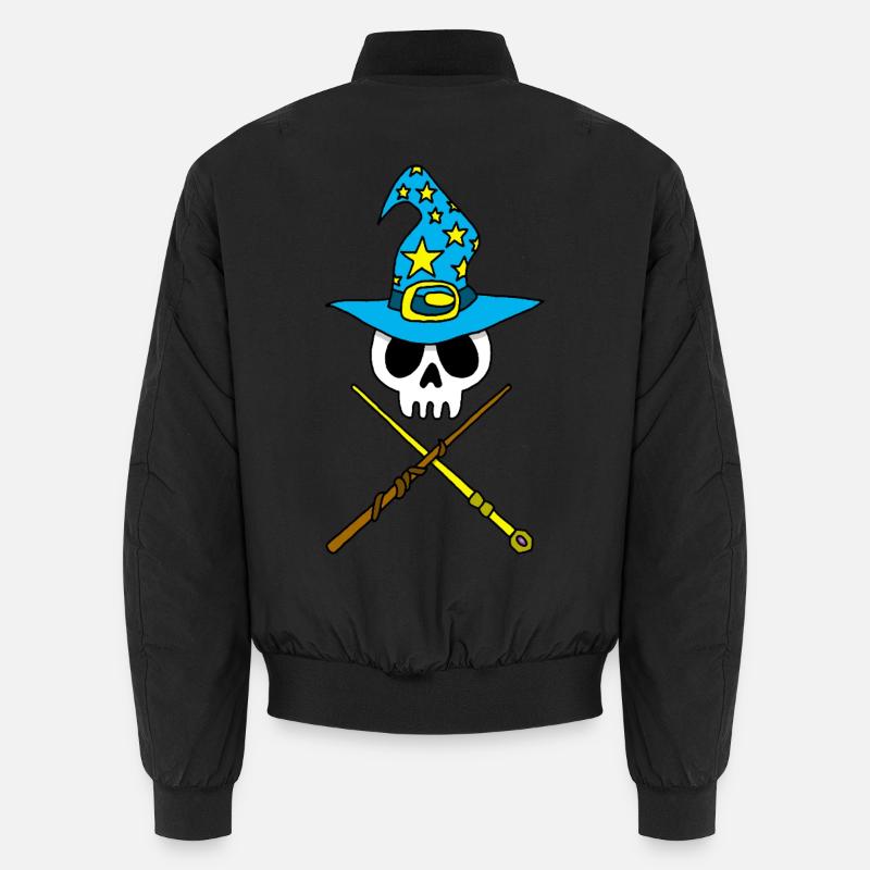 Wizard's Skull Unisex Bomber Jacket