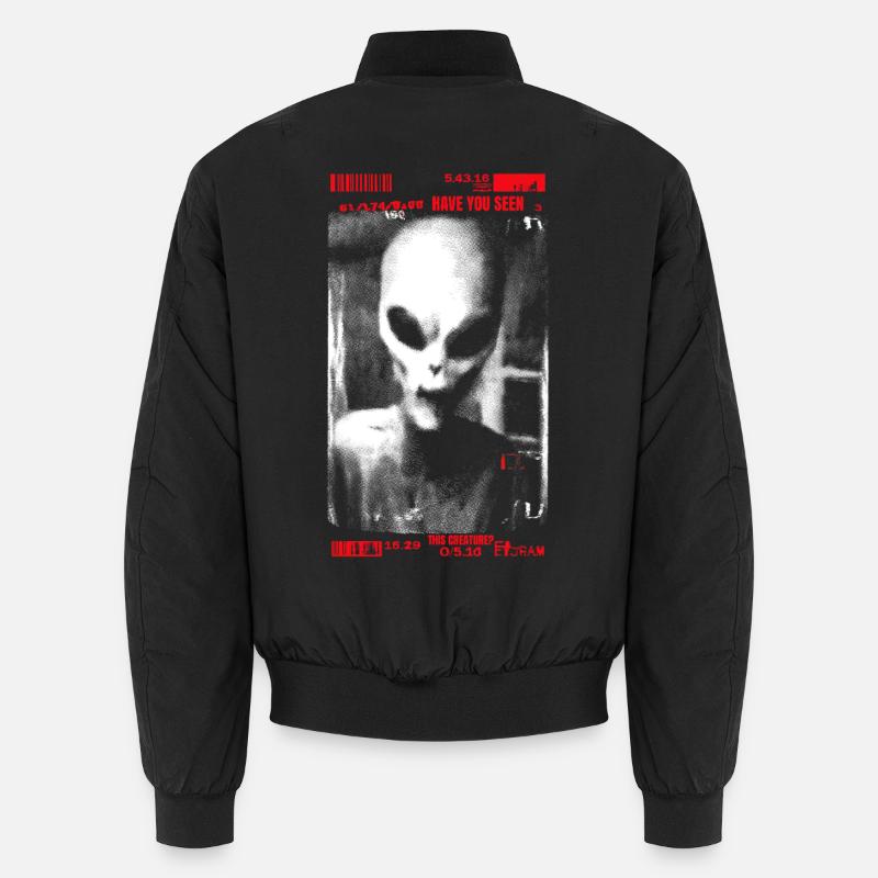 Avez-vous vu cette créature ? - Bomber unisexe - noir