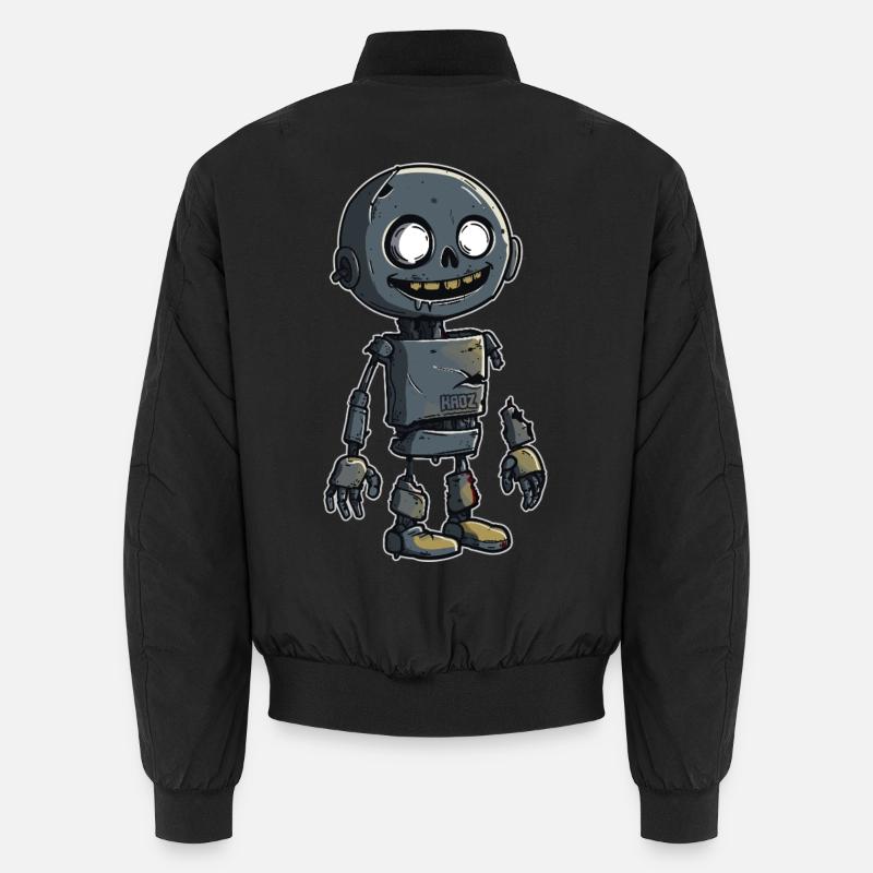 Petit robot zombie à scrap Bomber unisexe