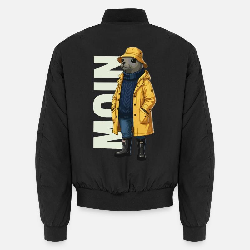 Seal Moin – Raincoat Design Unisex Bomber Jacket
