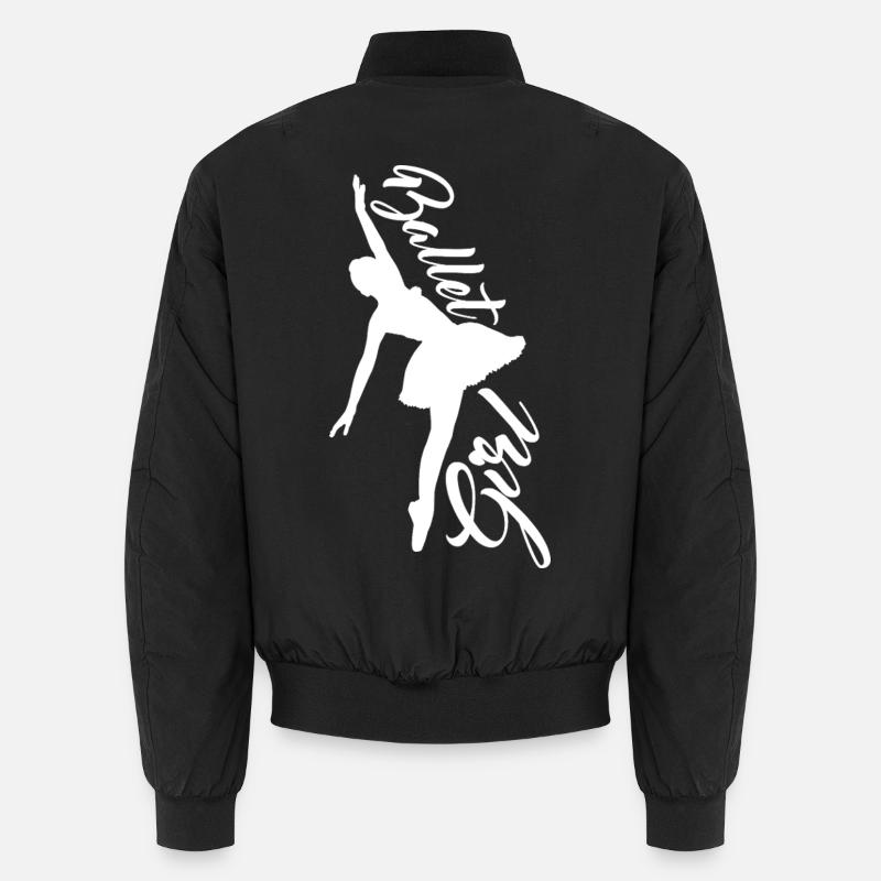 Ballettmädchen Unisex Bomberjacke