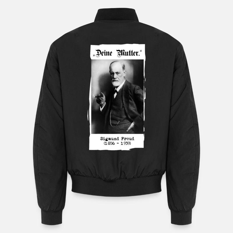 Sigmund Freud - "Ta mère". Bomber unisexe