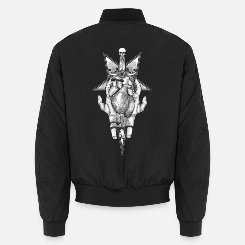 Aching Heart - Black version - Unisex Bomber Jacket - black