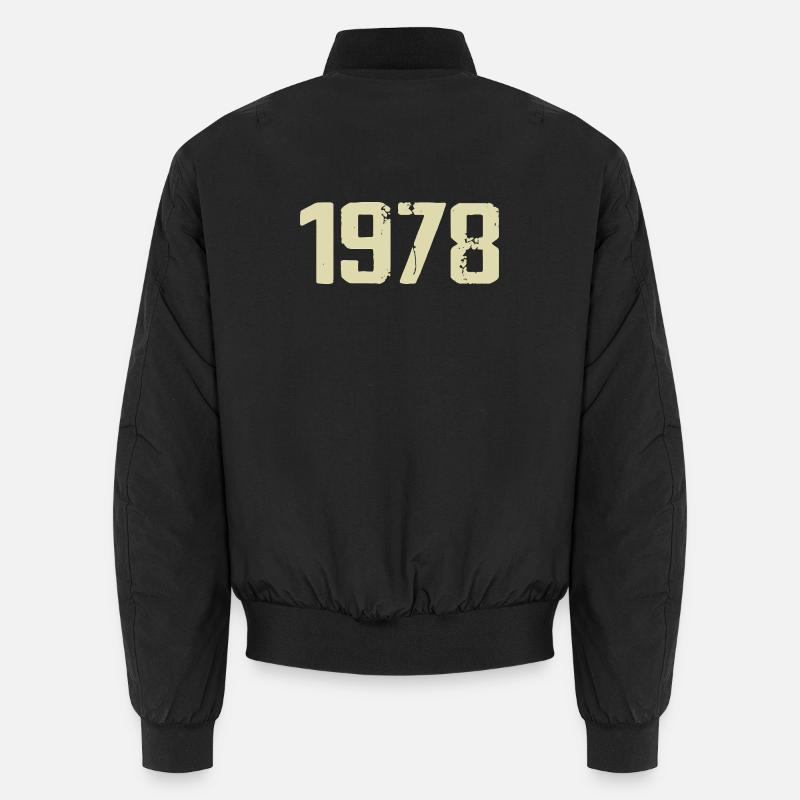 Jubilee 1978 - Unisex Bomber Jacket - black