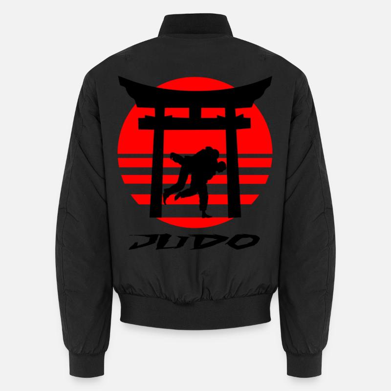 Judo - Unisex Bomberjacke - Schwarz