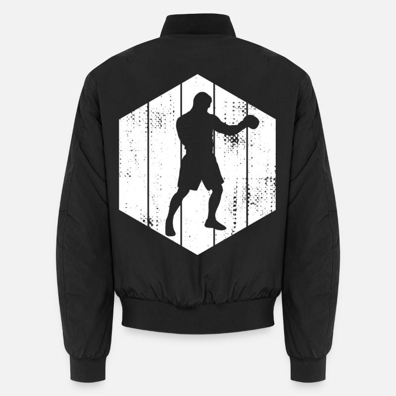 Boxer Skizze Unisex Bomberjacke