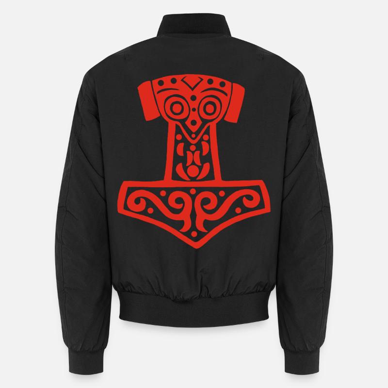 Marteau de Thor (rouge) Bomber unisexe