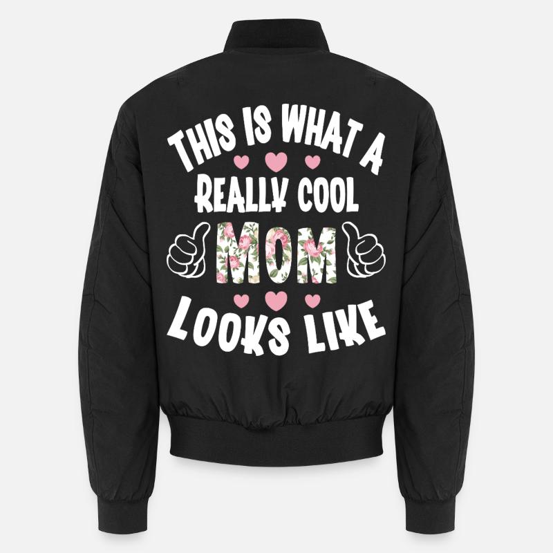Mama - Unisex Bomberjacke - Schwarz