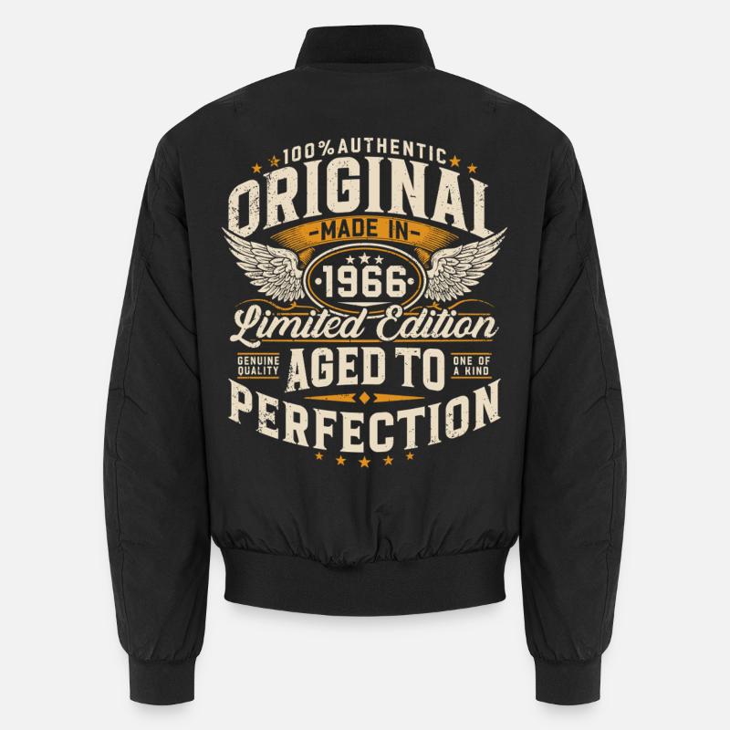 Original 1966 Vintage Birthday Gift Unisex Bomber Jacket