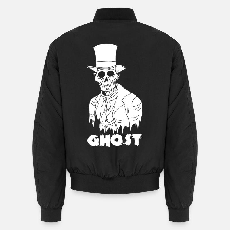 Vintage-Geist Unisex Bomberjacke