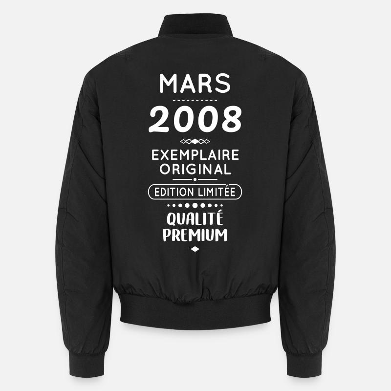 18th Birthday - March 2008 Original Unisex Bomber Jacket