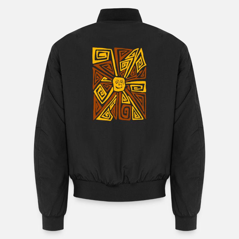 FREMDE SONNE - Unisex Bomberjacke - Schwarz
