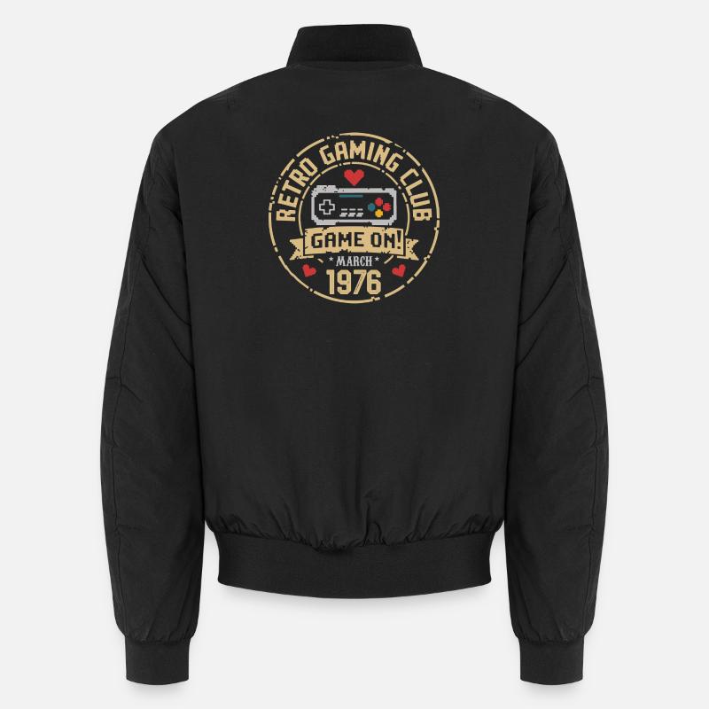 Mars 1976 Cadeau d’anniversaire Mars 1976 Naissance Bomber unisexe