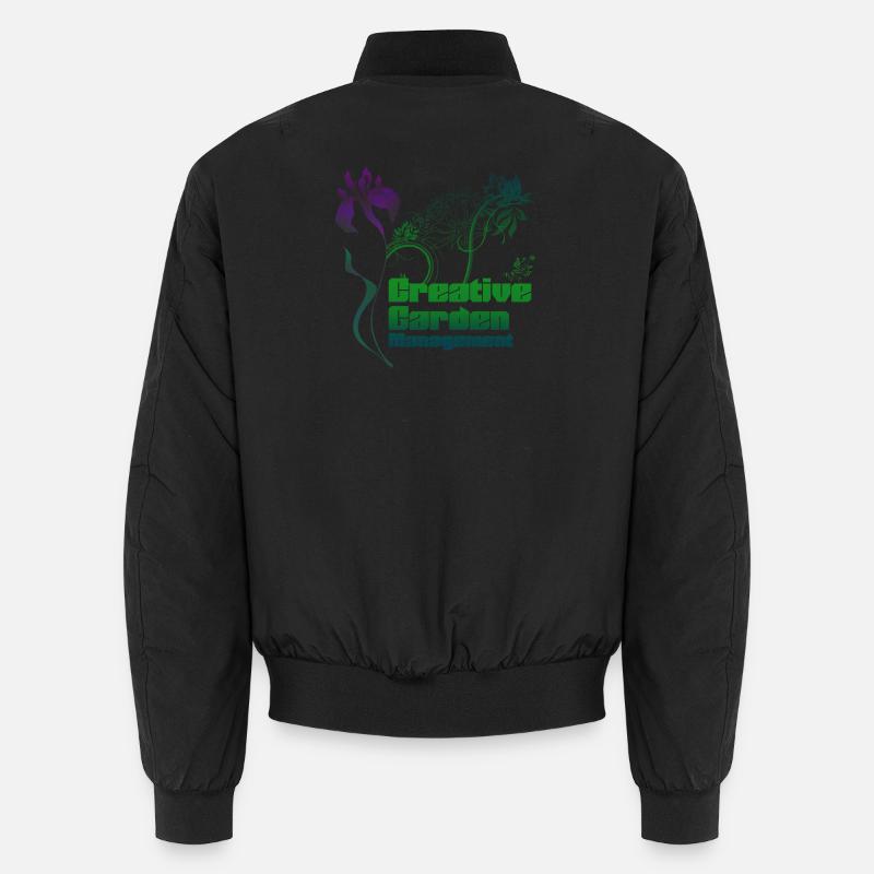 Creative Garden Management - Unisex Bomberjacke - Schwarz