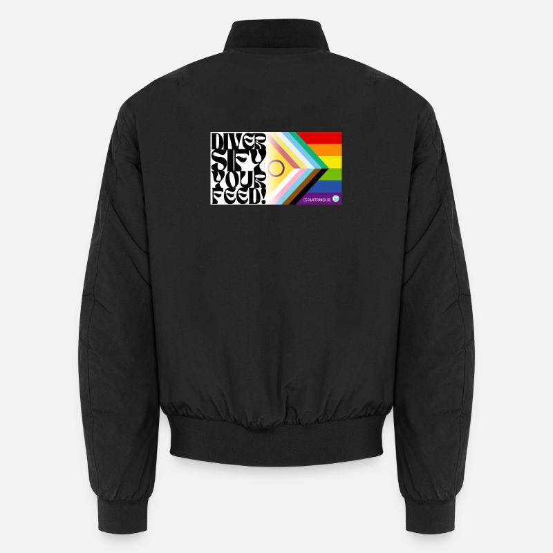 🌈♿ Pride & Disability – Including Flag Unisex Bomber Jacket