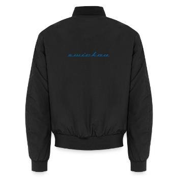 ZWICKAU - Bomber unisexe - noir - Dos - AI Model Male 185 light (185cm)
