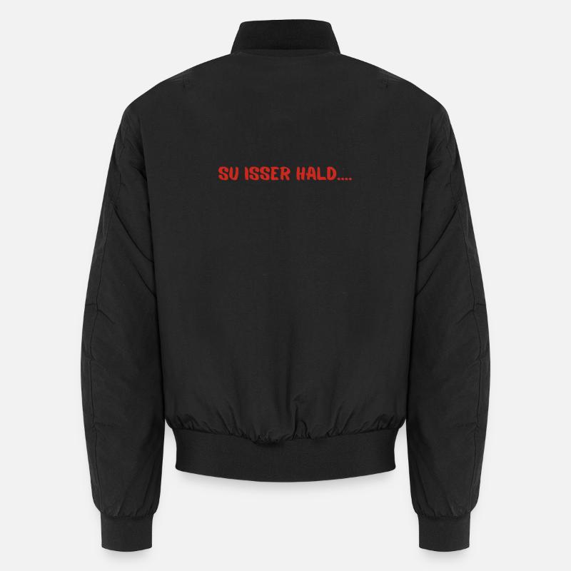 Su isser hald Unisex Bomberjacke