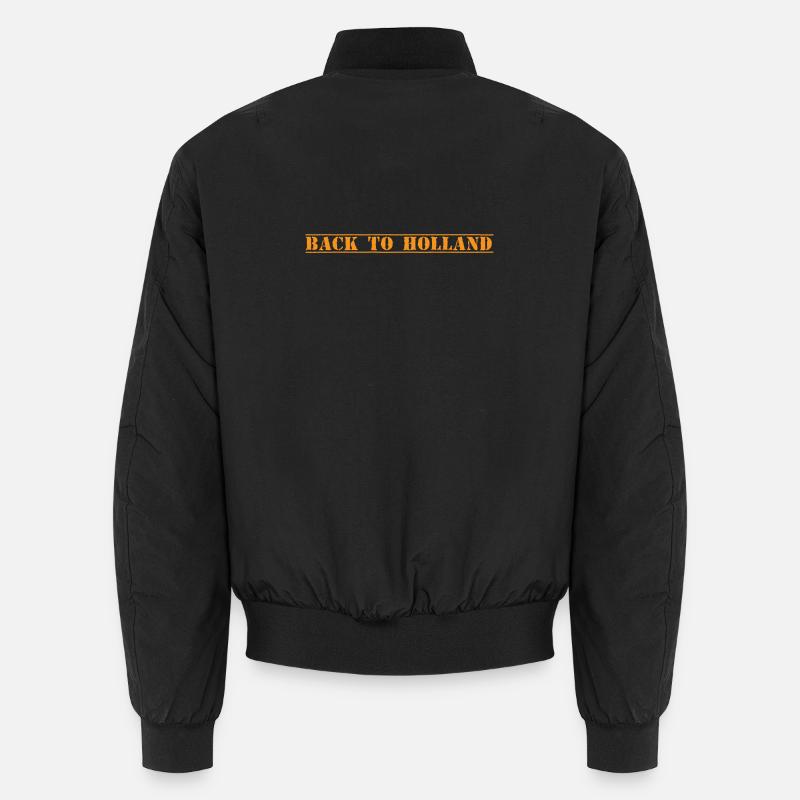 Holland - Unisex Bomber Jacket - black