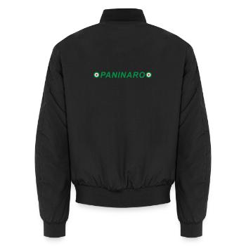 Paninaro - Bomber unisexe - noir - Dos - AI Model Male 185 light (185cm)