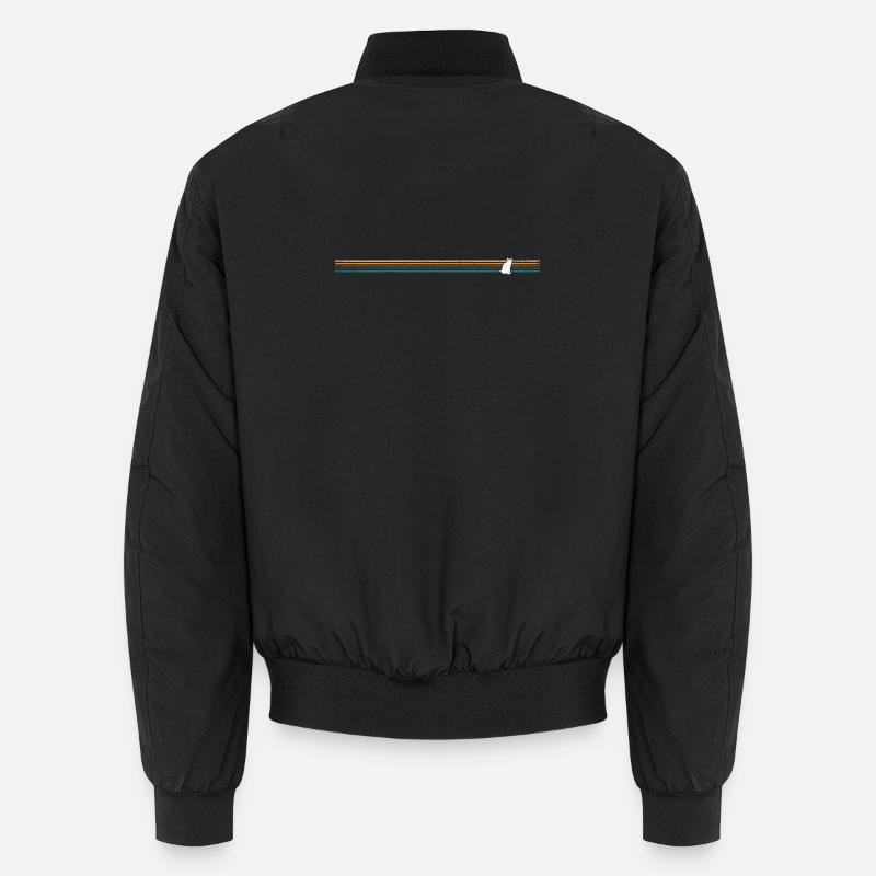Vintage retro cat Unisex Bomber Jacket