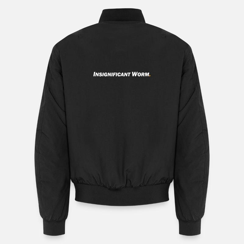 Insignificant Worm Unisex Bomber Jacket