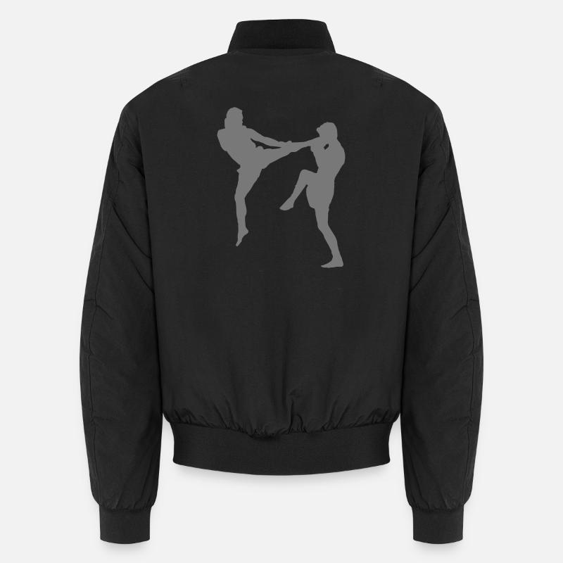 fighter - Unisex Bomber Jacket - black