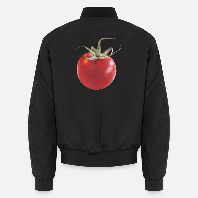 Tomato - Unisex Bomber Jacket - black