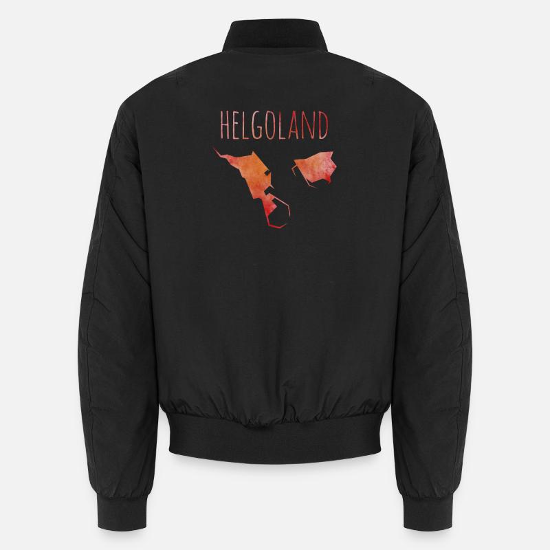 helgoland - Unisex Bomber Jacket - black