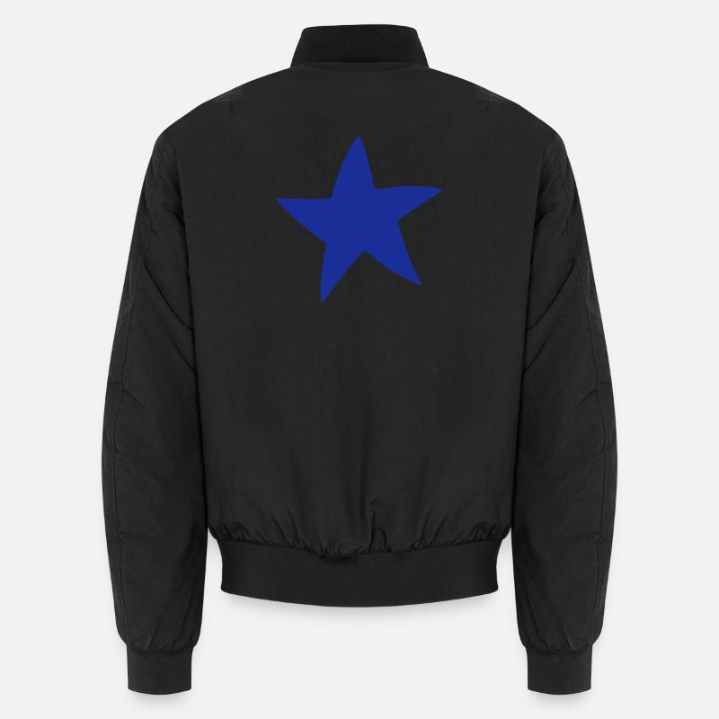 Seesternen - Unisex Bomberjacke - Schwarz