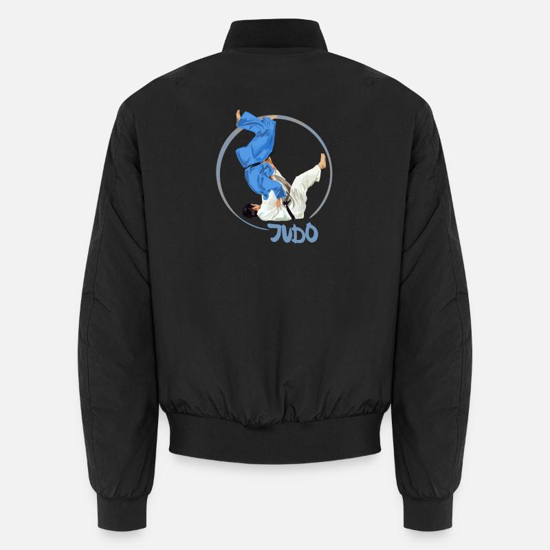 Judo - Unisex Bomberjacke - Schwarz