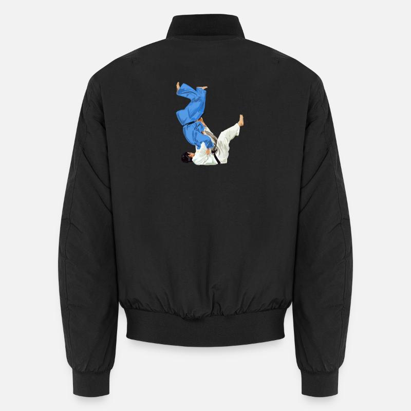 Judo - Unisex Bomberjacke - Schwarz