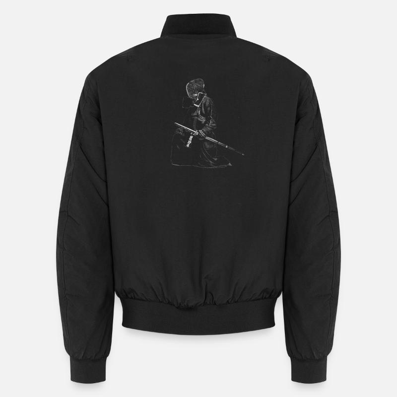 kendo - Unisex Bomber Jacket - black