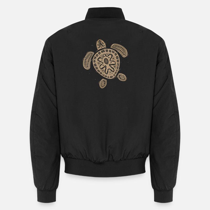 Hawaii Turtle - Unisex Bomberjacke - Schwarz