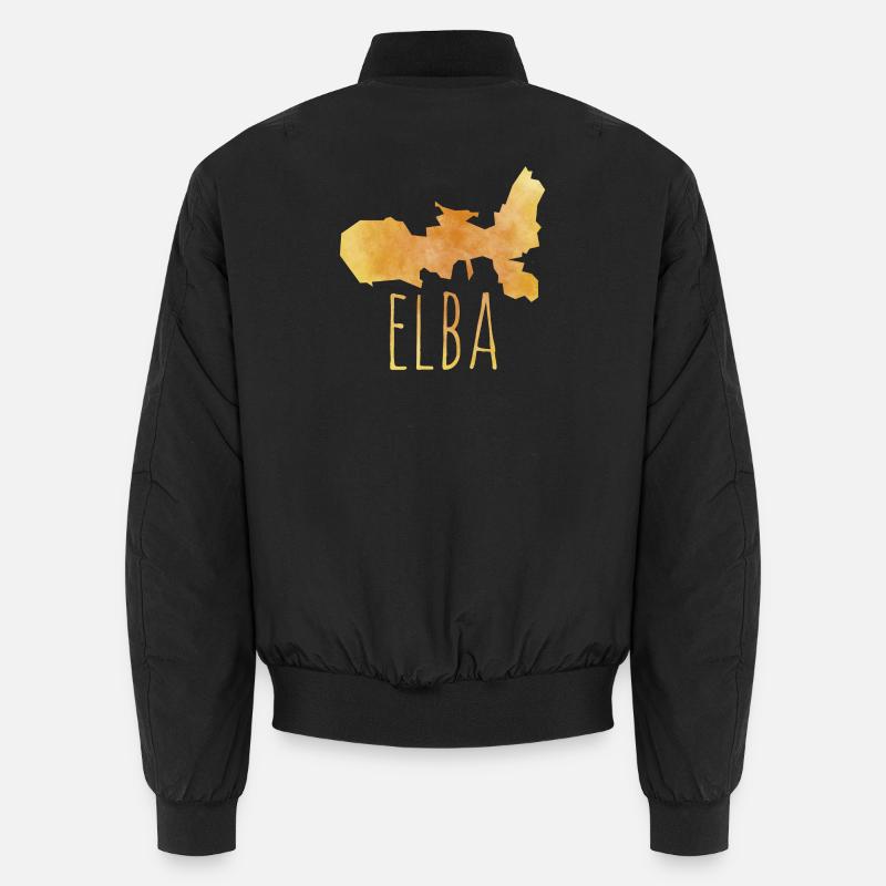Elba - Unisex Bomber Jacket - black