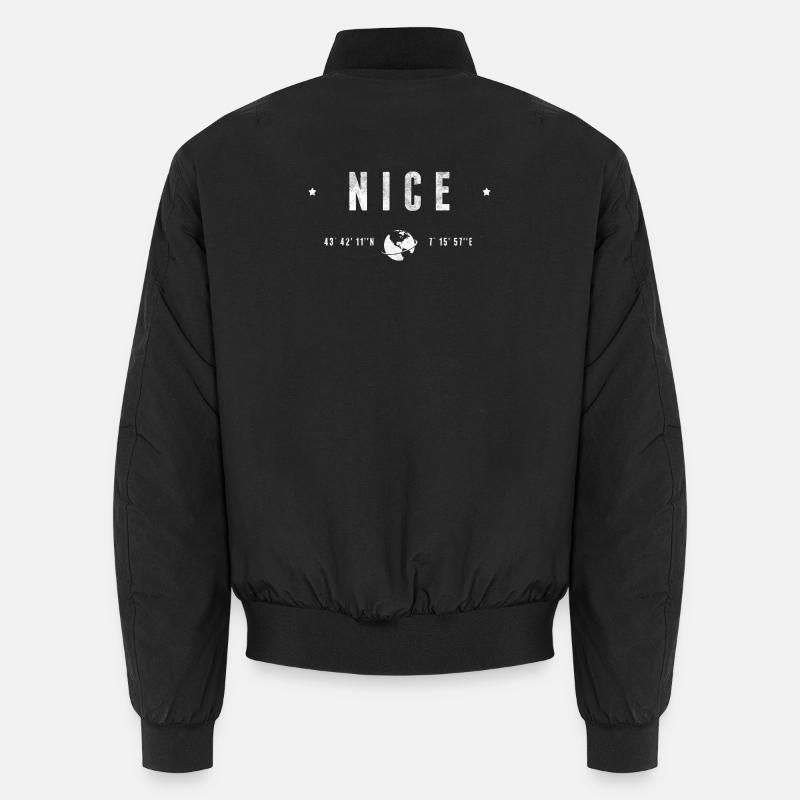 Nice - Unisex Bomberjacke - Schwarz