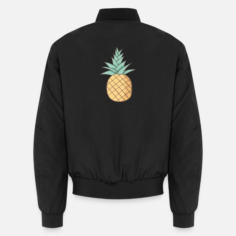 Ananas - Bomber unisexe - noir