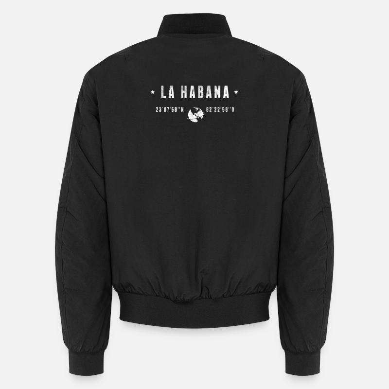 La Habana - Unisex Bomber Jacket - black
