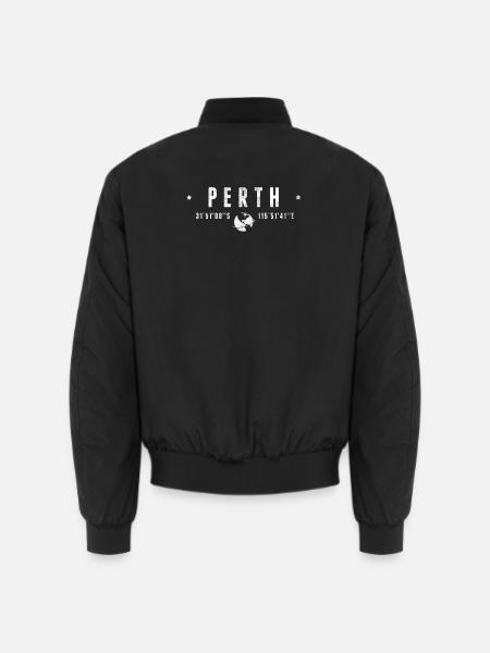 Perth - Unisex Bomber Jacket - black