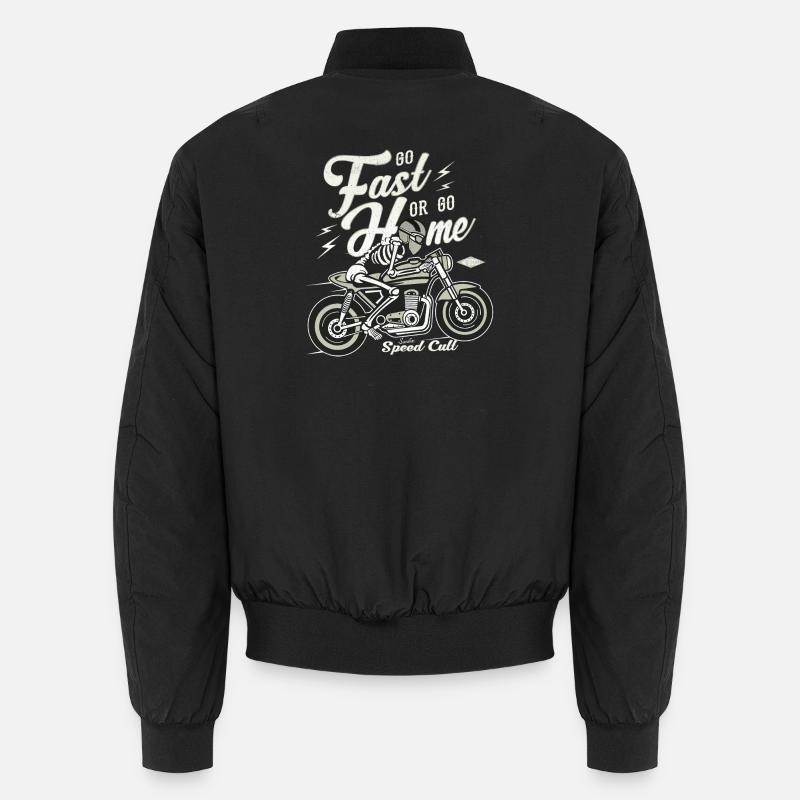 Go Fast Or Go Home Unisex Bomber Jacket