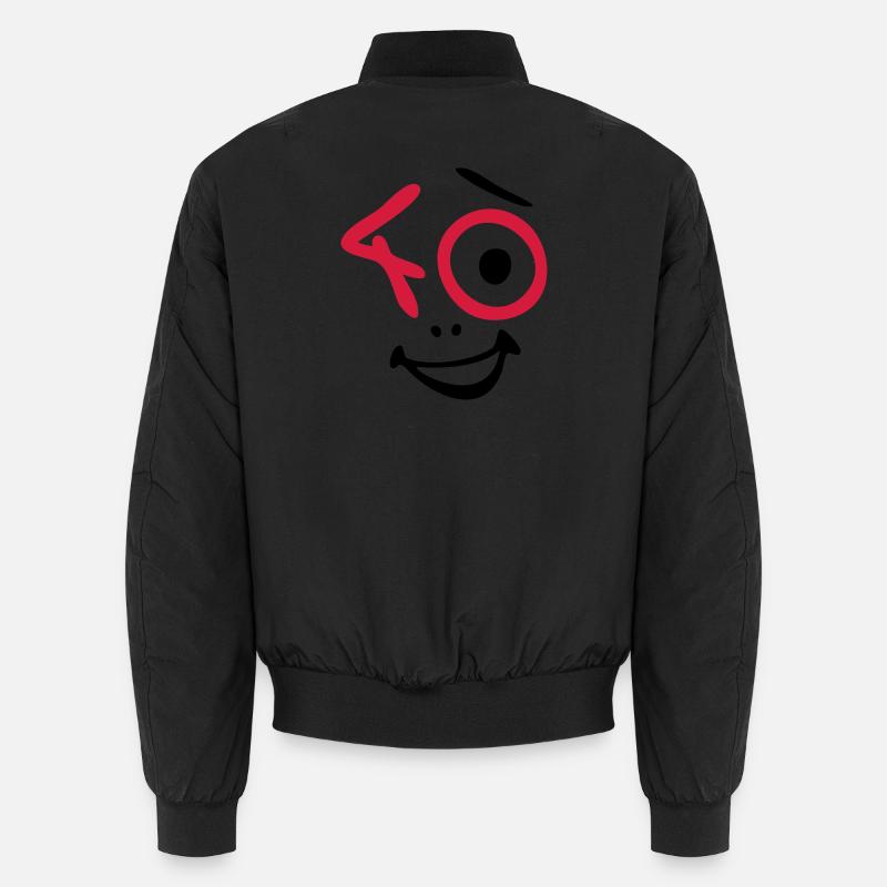 Toll, 40 Jahre ! Unisex Bomberjacke
