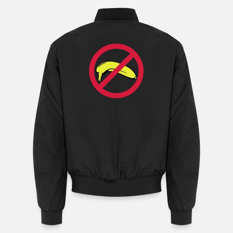 No Banana | Keine Banane - Bomber unisexe - noir