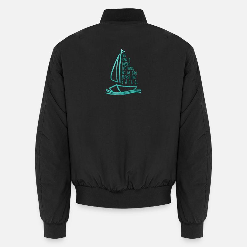 Voile, Eau, Mer Bomber unisexe