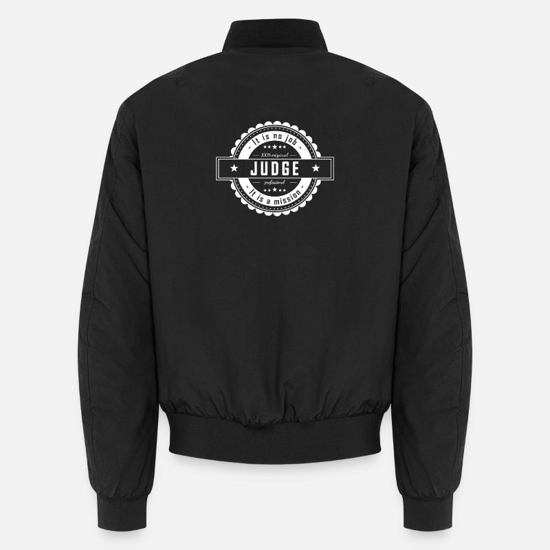 JUDGE - Unisex Bomberjacke - Schwarz