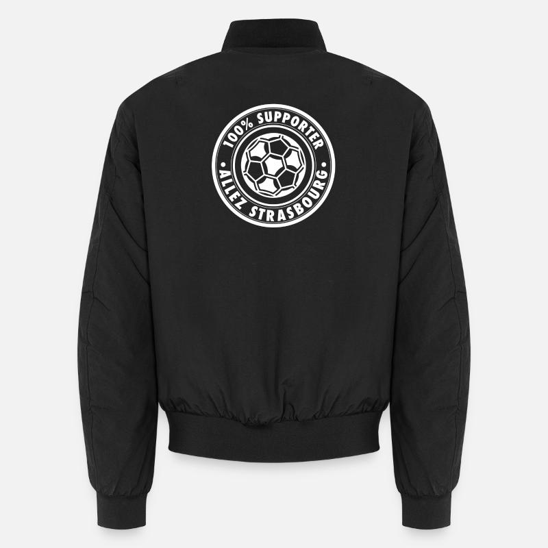 100 Prozent SUPPORTER STRASBOURG Unisex Bomberjacke