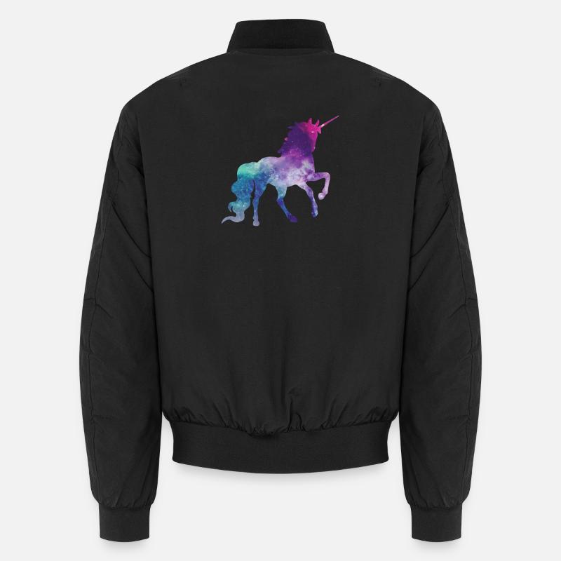 Einhorn Unisex Bomberjacke