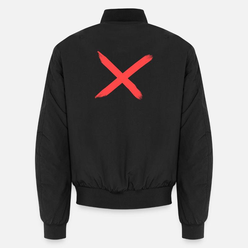 X - Unisex Bomberjacke - Schwarz