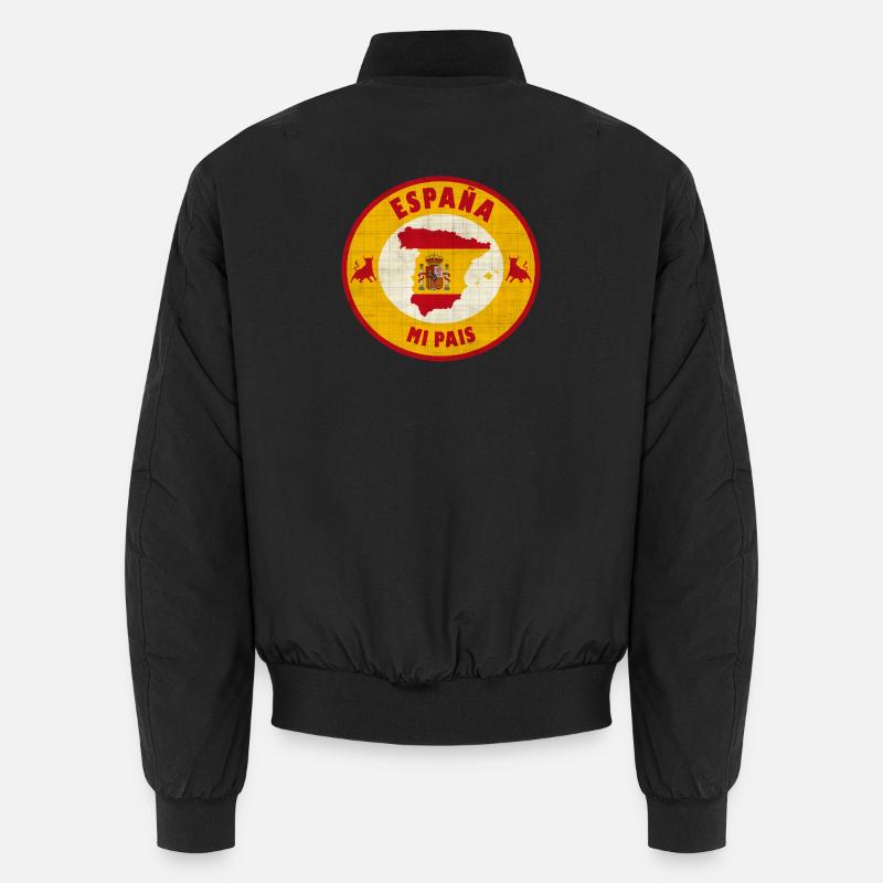Spanien mein Land Unisex Bomberjacke