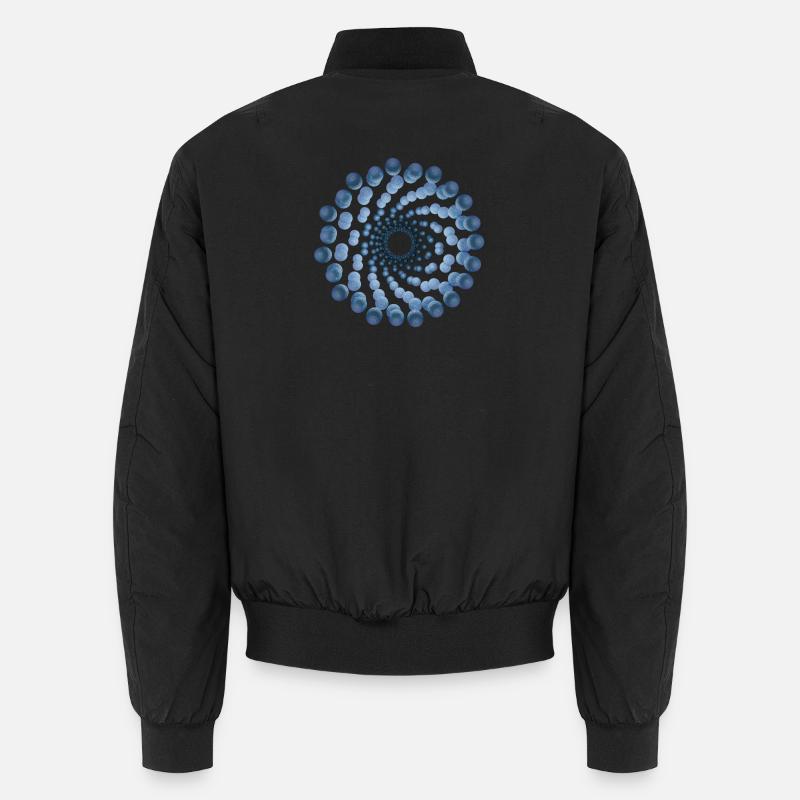 atomic cellular nine - Unisex Bomber Jacket - black